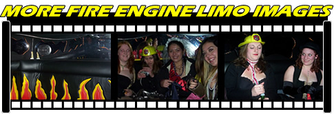 Fire Engine Limo Newport